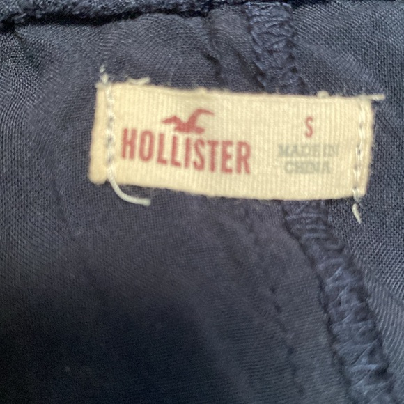 Hollister Women’s Crochet Dark Blue Lace Mini Dress. Size S - Picture 5 of 7